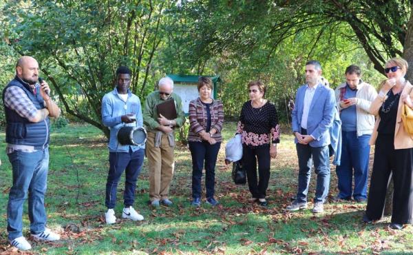 L'inaugurazione del giardino - Foto Ufficio stampa Lipu Ufficio stampa Lipu