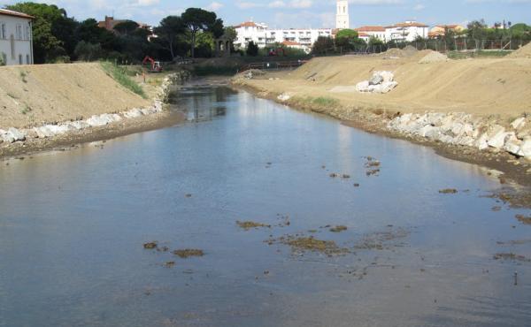 Il Rio Ardenza a Livorno, foto Marco Dinetti 