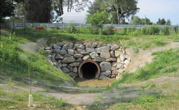 Un sottopasso per la fauna selvatica - Foto M.Soldarini 