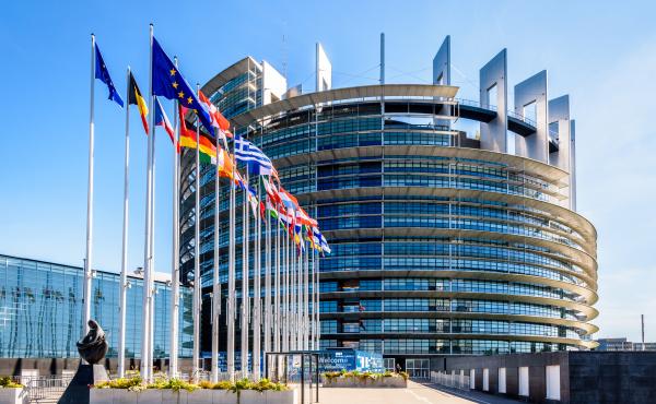 Il Parlamento europeo a Strasburgo